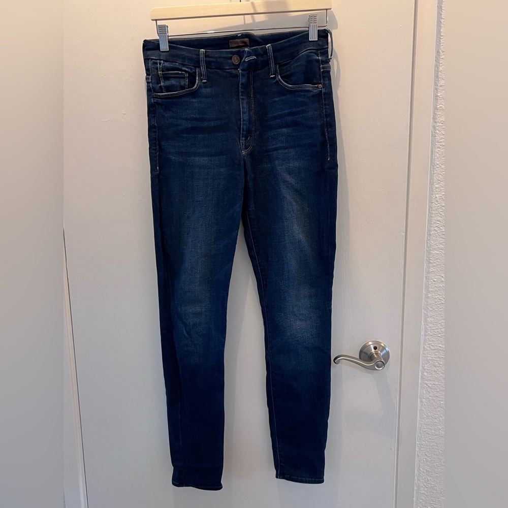MOTHER mother high waisted looker ankle Jeans 27